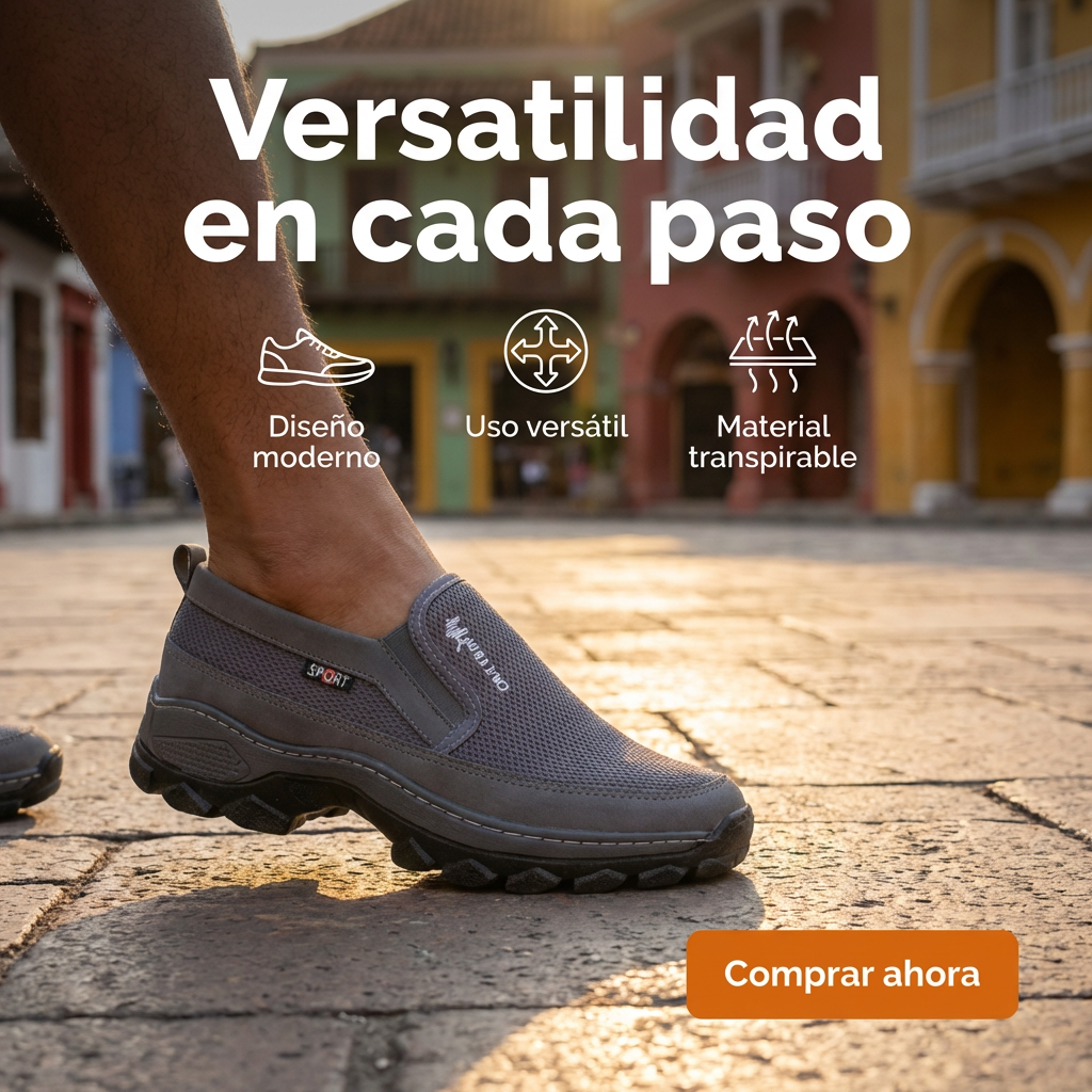 Calzado Mocasín Confort Titanium Slip-on